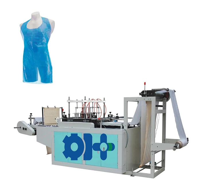 Food Processing Protection Disposable Plastic PE Apron make machine
