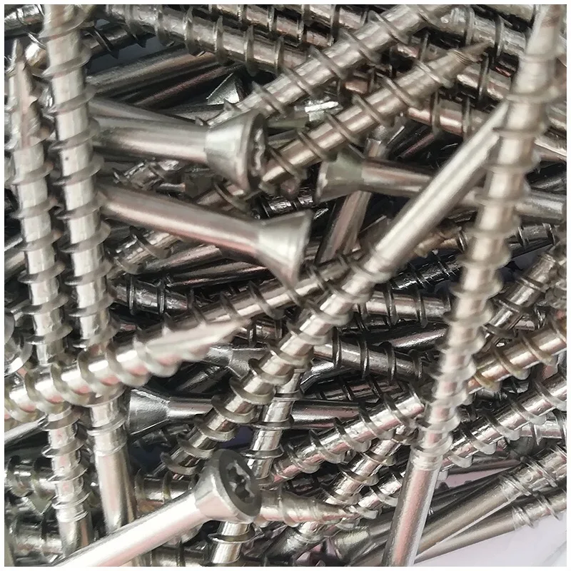 M3 - M10 Stainless Steel 304 Hexalobular Wood Screw 6 lobe Flat Head Chipboard Screw