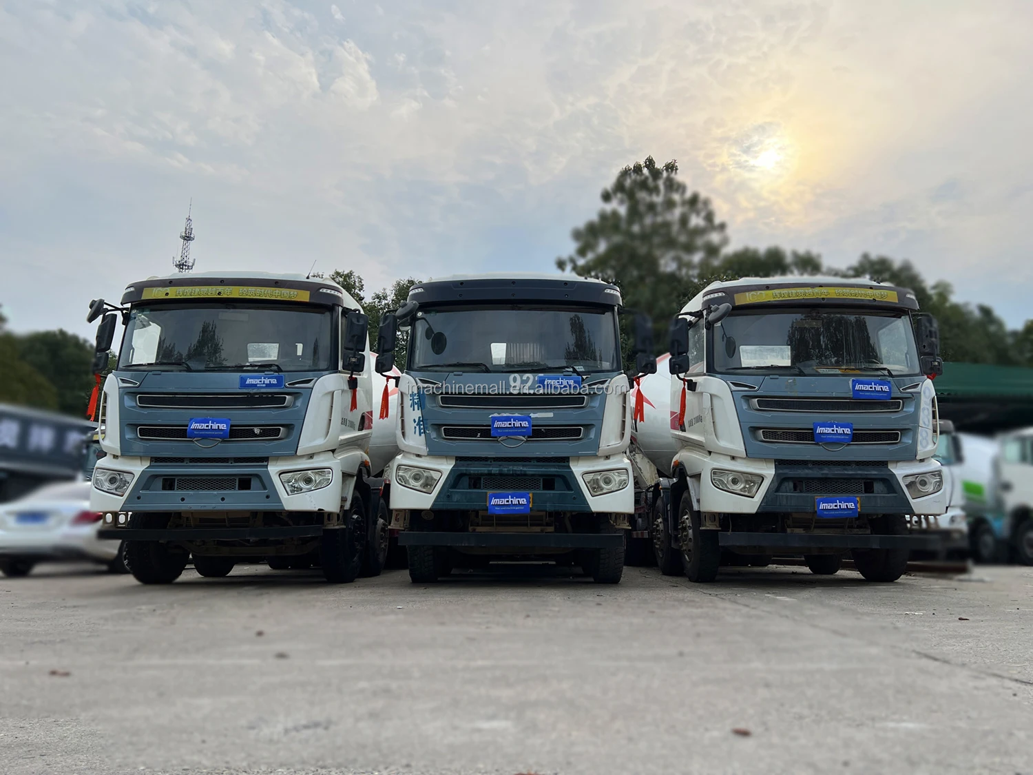12 Cubic Meters 10cbm Concrete Mixer Truck Concrete Cement Mixing Machine Hydraulic Used SANYs Hino Engine