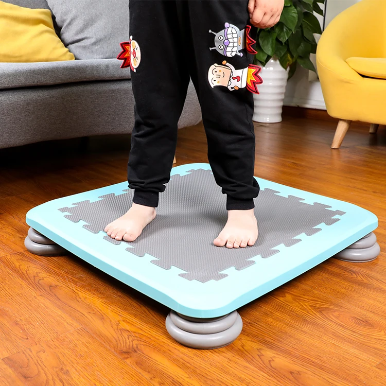 Indoor Kids Fitness Sports Toys Durable Jumper Children Small Trampoline Sensory Integration Training Equipment