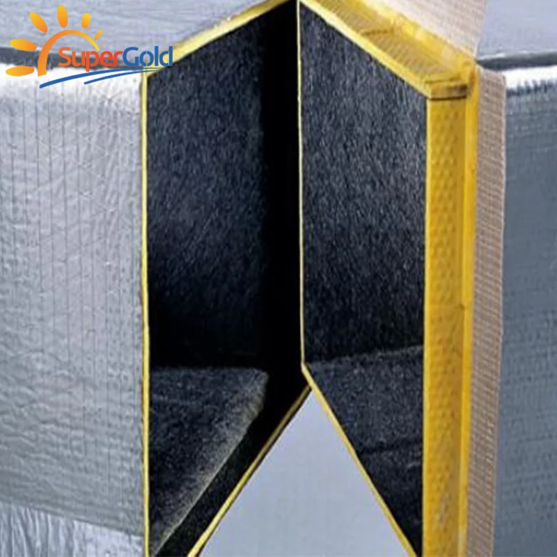 SuperGold теплоизоляционные материалы алюминиевая фольга облицовочная Стекловолоконная доска 70 мм толщина