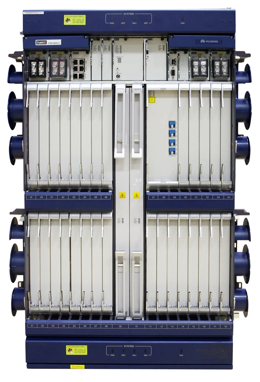 Оригинальная платформа Huawei WDM OSN 8800 T32 OTN OSN8800