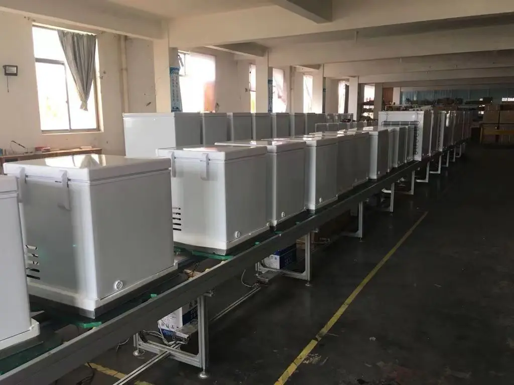 Solar Powered Fridge Freezer Refrigerator Portable Solar Fridge 12 V Fridge Freezer With Battery And Solar