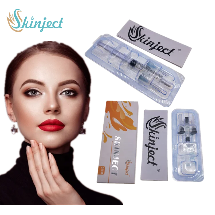 
Hyaluronic Acid 2ml Facial Dermal Filler Cross Linked Sodium Hyaluronate Price 
