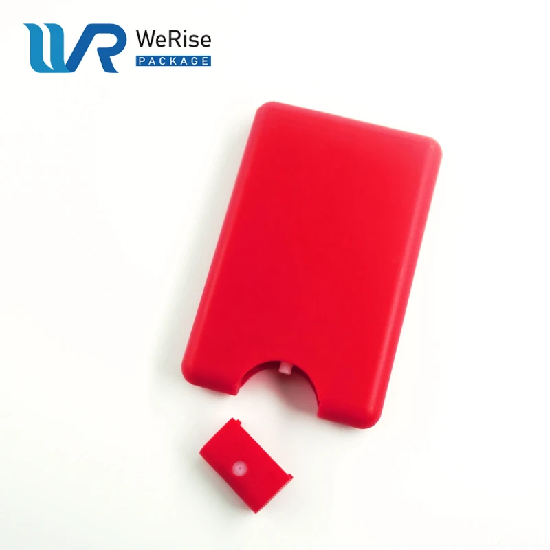 Yuyao Wholesale 20ml Plastic Credit Card Perfume Bottles