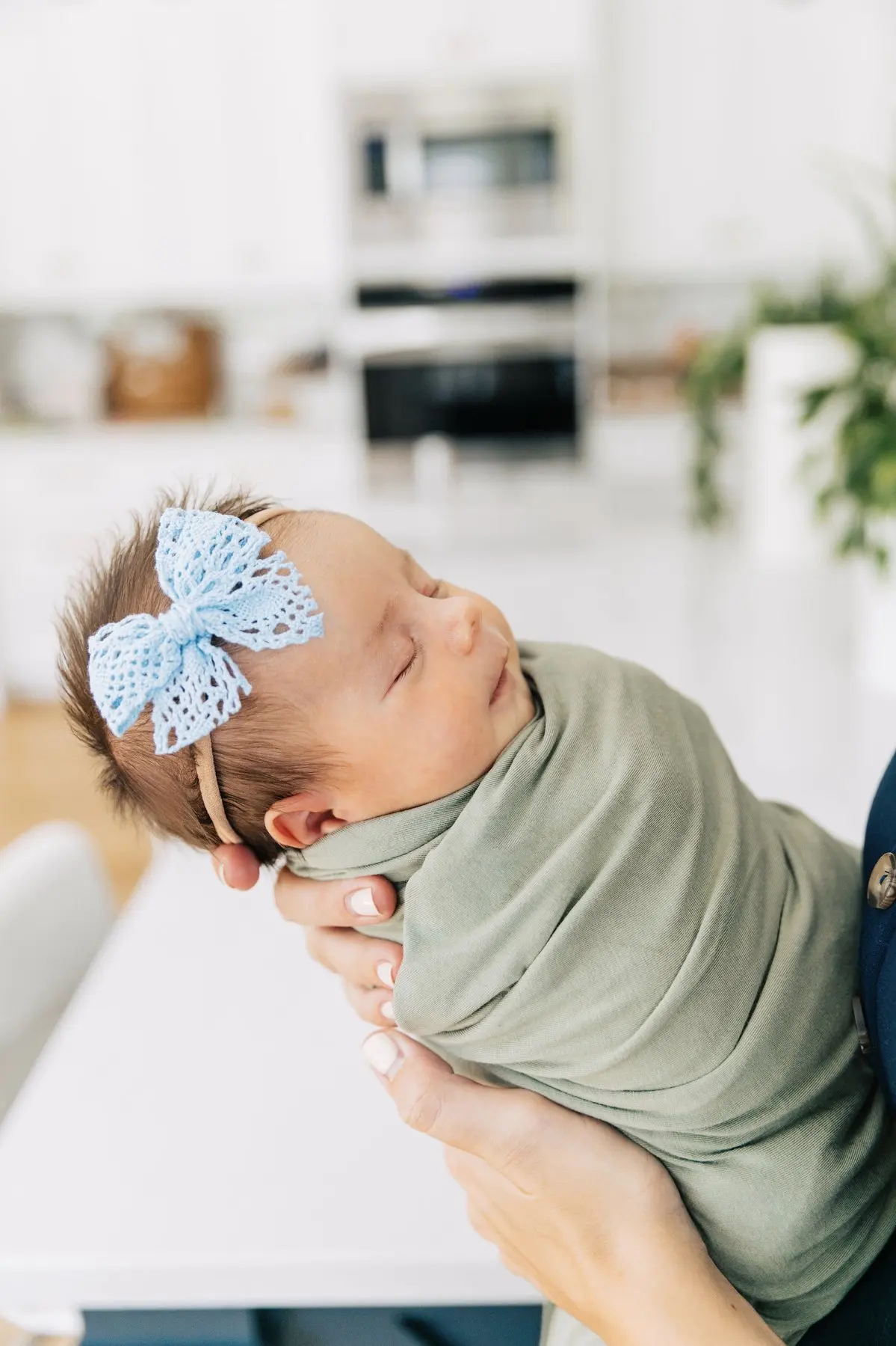 Breathable Cotton Bamboo Baby Swaddle Blanket Jersey Blankets