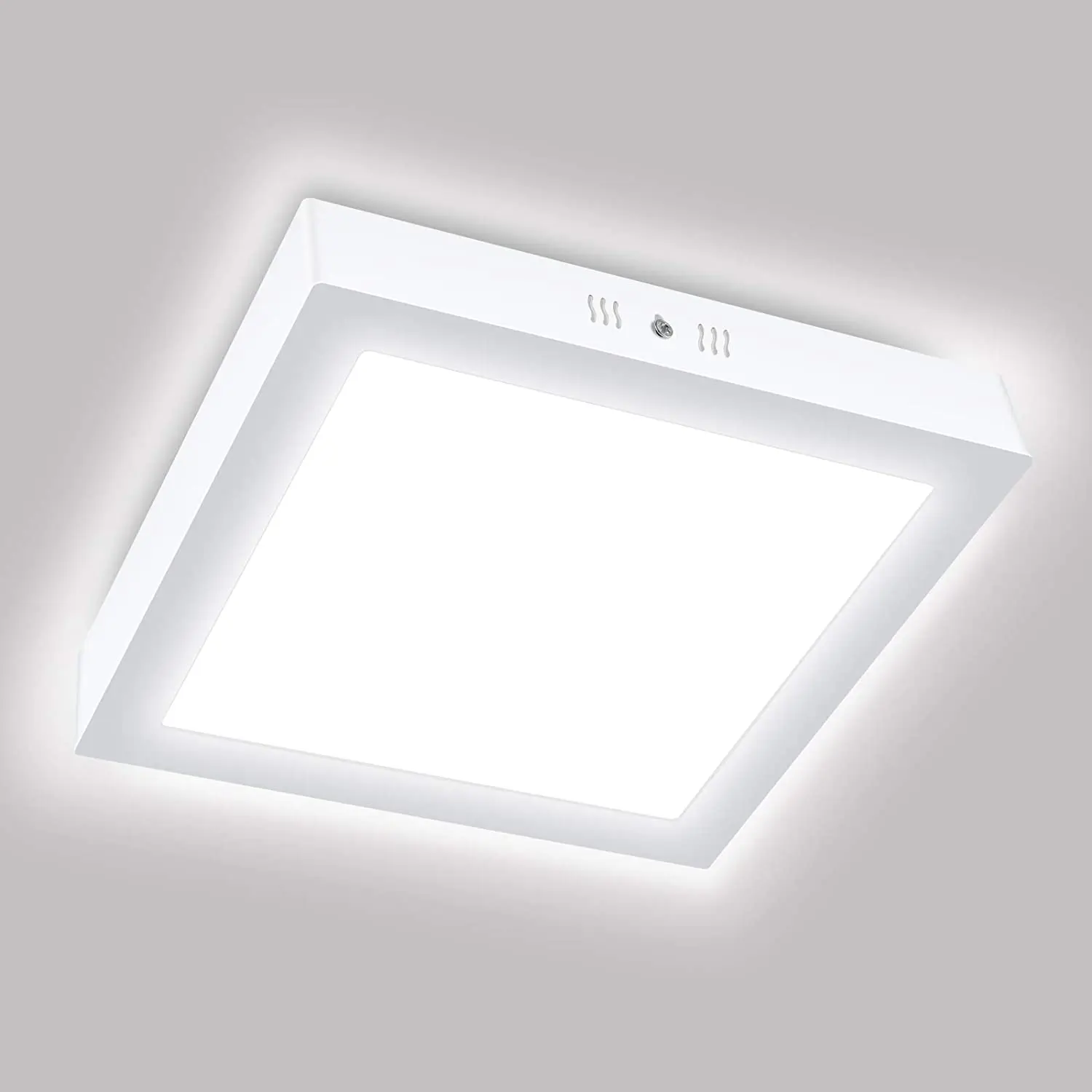 Square Panel Lamp 6W Modern Flush Mounted LED Panel Light