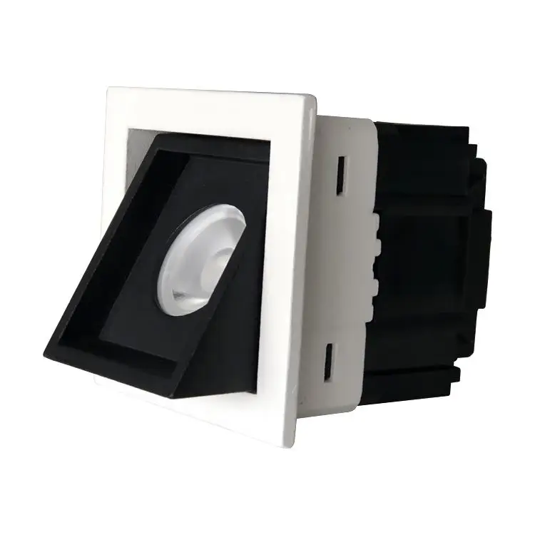 2*7 Вт 2*8 Вт 2*10 Вт два головки с регулируемой яркостью COB Встраиваемый светодиодный потолочный светильник