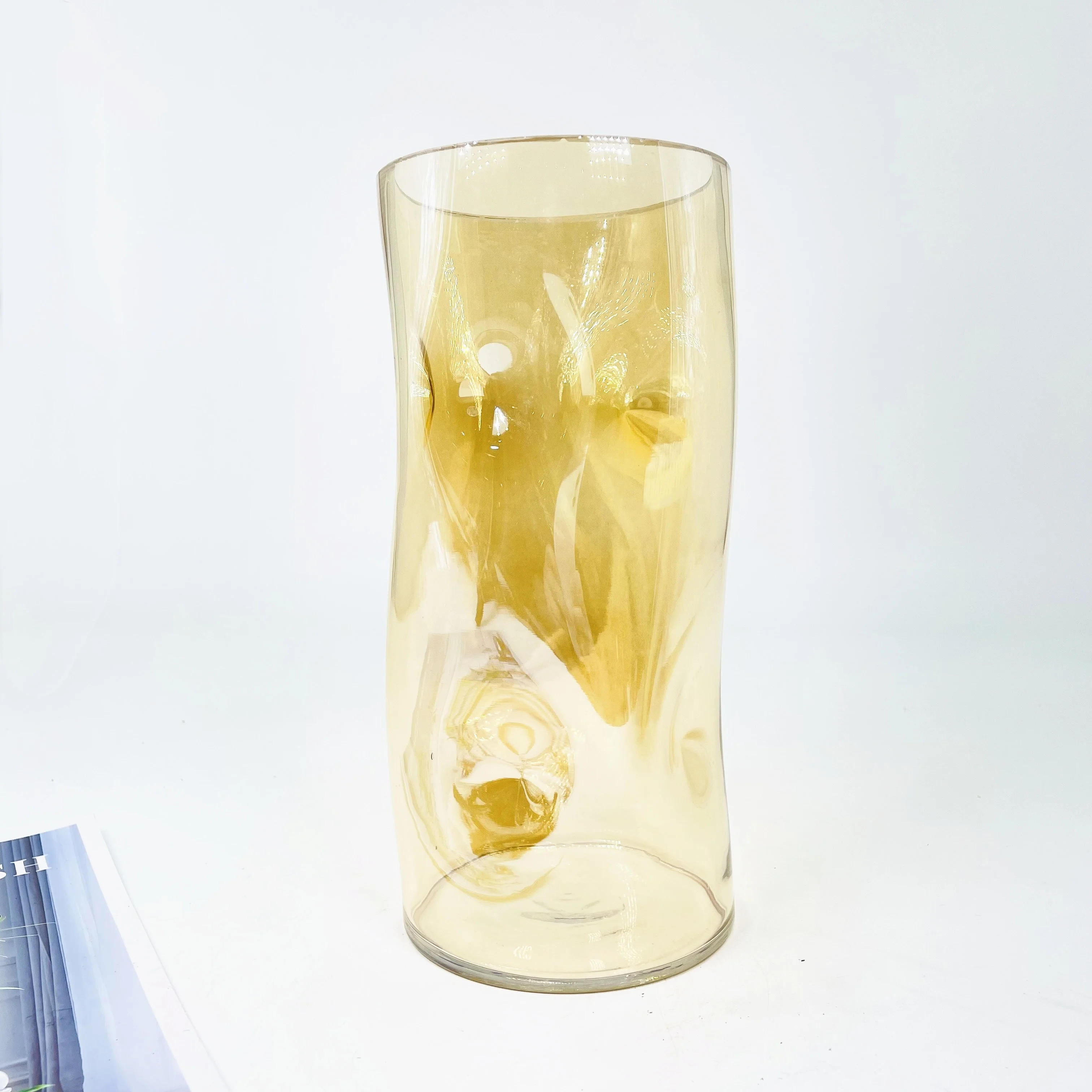 Art design glass vase Creative design vase for home decoration