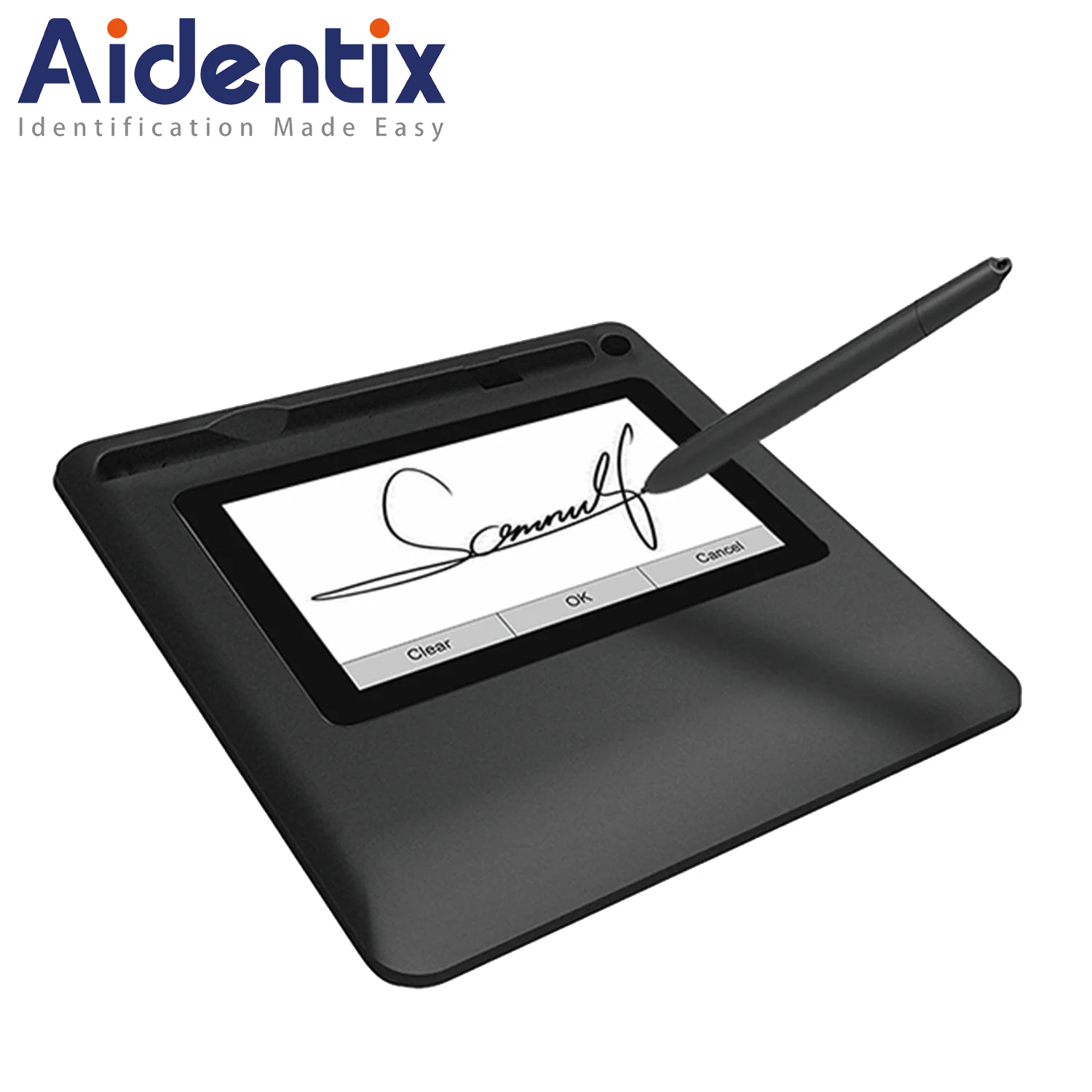 Plug and Play Signature Pad for Civil Registration and Opening Bank Account