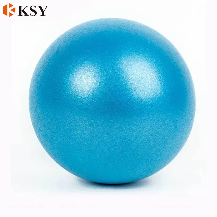 PVC Small Exercise Ball Mini Yoga Pilates Anti-Burst Fitness straw hip bouncy ball