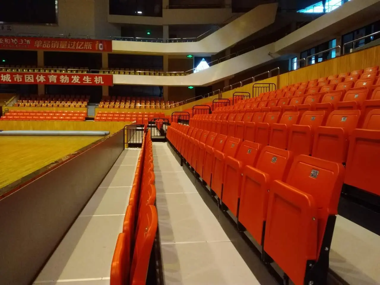 JUYI JY-720 Retractable seating system telescopic tribunes for multi-functional arena