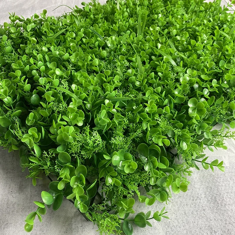 Комнатные и Уличные декоративные настенные панели из искусственной вертикальной 3D эвкалиптовой травы для сада
