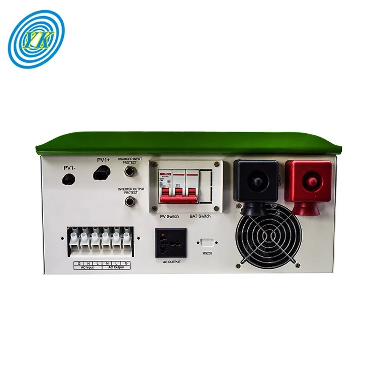 48v 50a 4000 watt hybrid inverter mppt with solar charge controller
