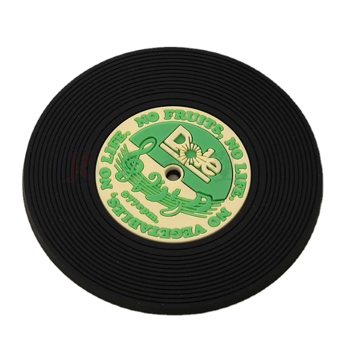 Хит продаж подставки для кружек из ПВХ резины с силиконовым нескользящим кольцом и напитков