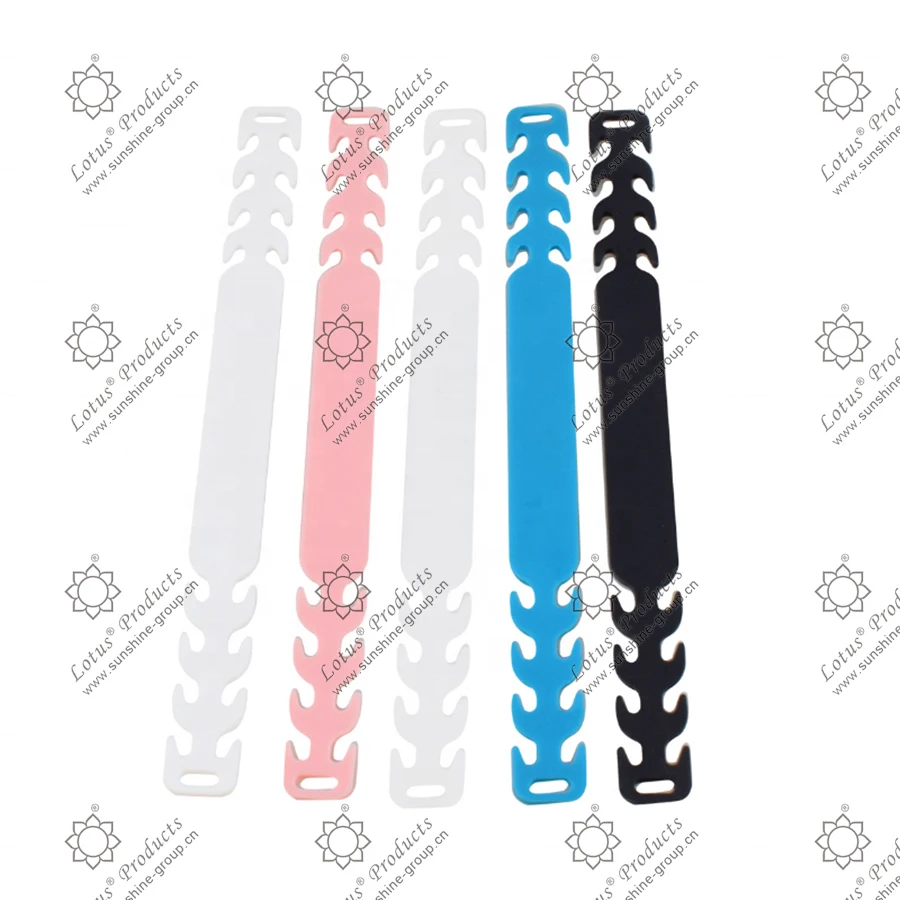 Colorful Adjustable Ear Extension Plastic Strap Hook For Ear Loop