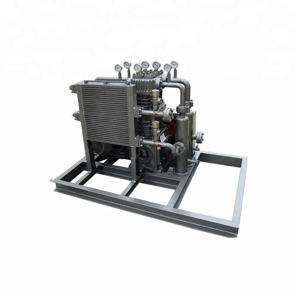Oil Free Compressor Freon Recovery Semi-hermetic Piston Industrial Compressors for Manufacturing Plant