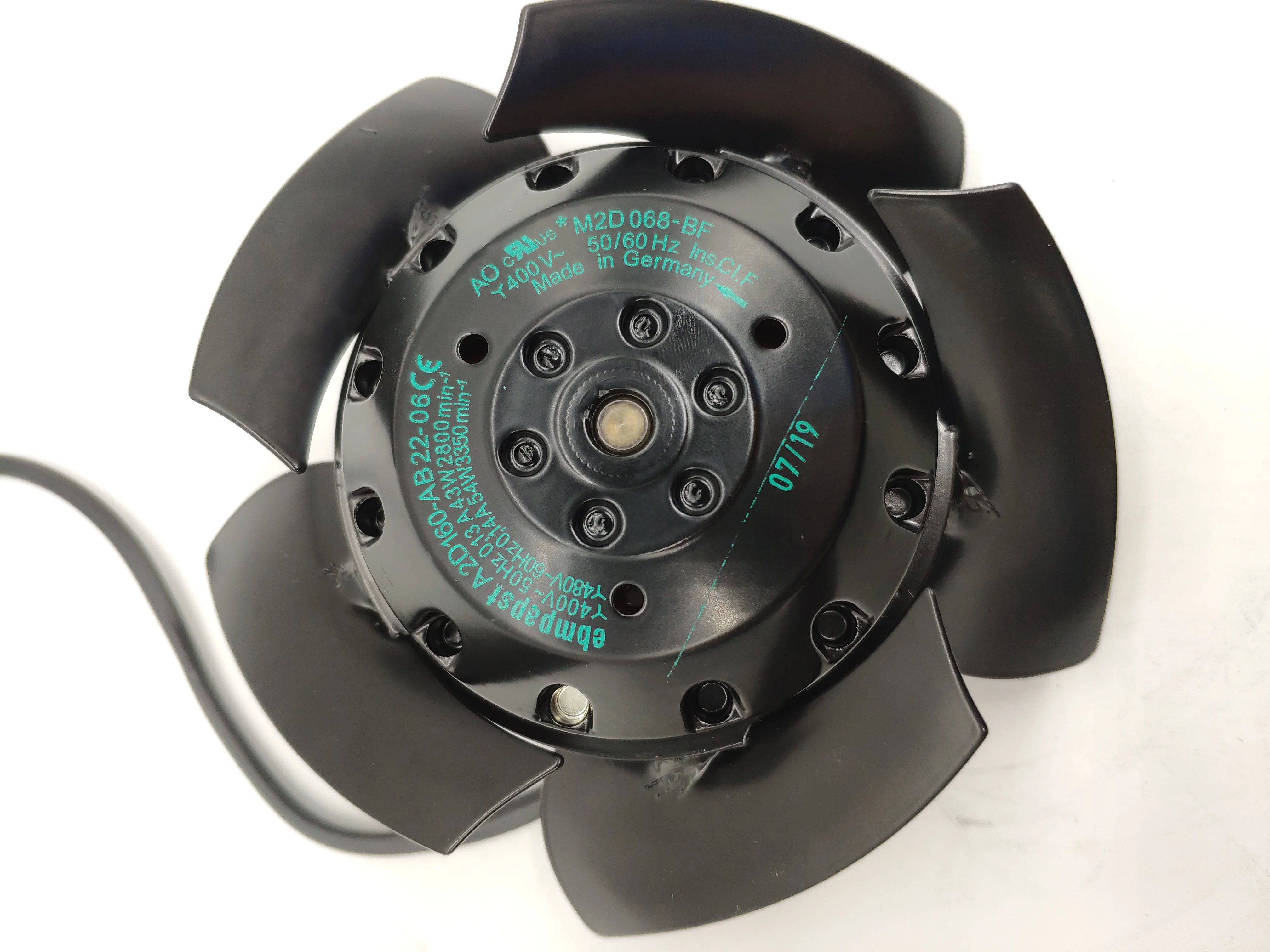 ЭБМ ПАПСТ W2D160-EB22-18 M2D068-BF/M2D068-CF/M2D068-DF для Siemens 1PH710 вентилятор электродвигателя шпинделя