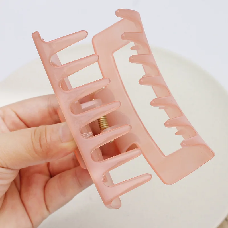  Acrylic Wholesale Hair Claw Clip Large Women Accessories