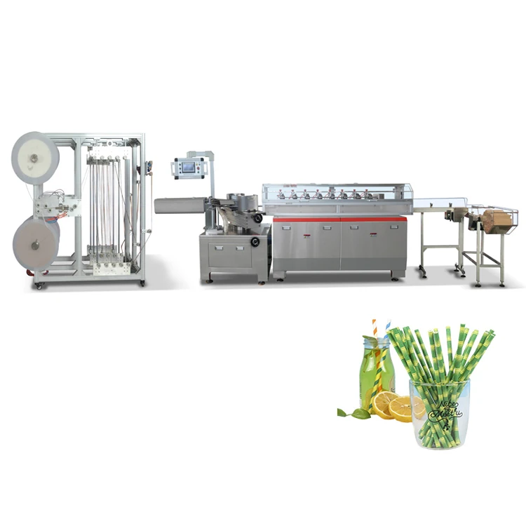 New design paper straw making machine