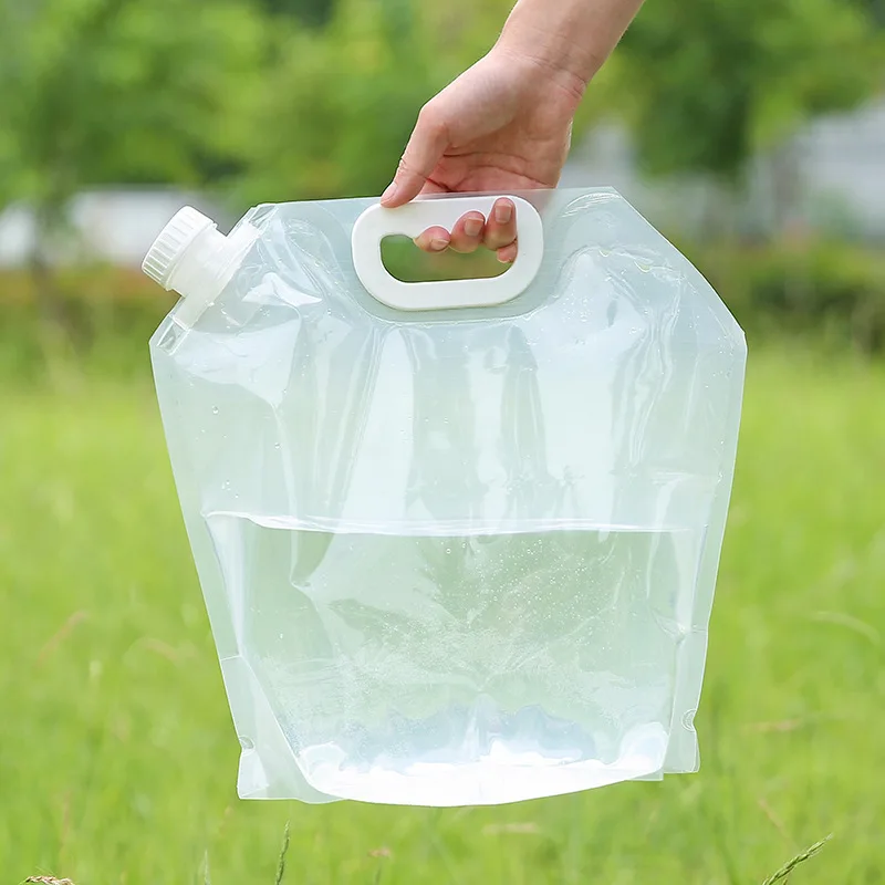 Hot Sale 3l 5l Outdoors Camping Travel  Reusable Foldable Drinking Water Bag