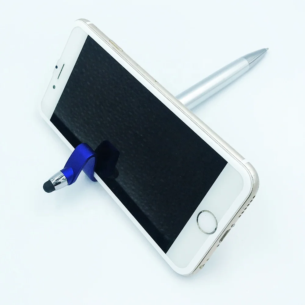 
3 In 1 Multifunctional luxury executive twist mechanism flexible plastic ball pen with personalised logo print promotional 