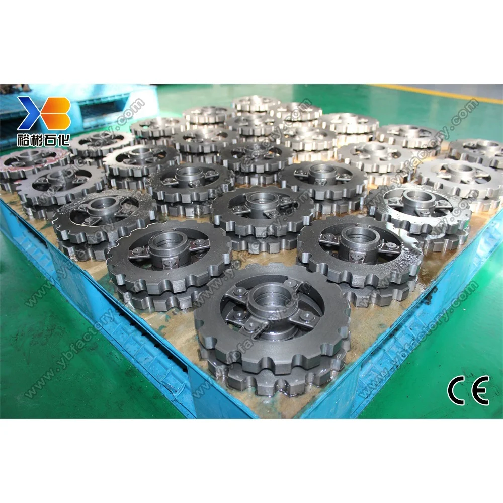High Quality Custom Made Alloy Steel 41CrMo4 Machined QT Forged Industrial Ring Gear
