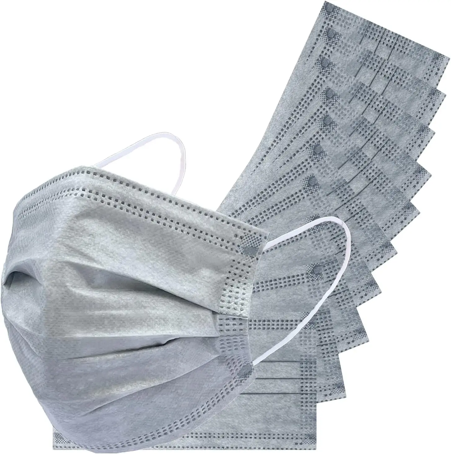 Surgical Protective Level 3 ASTM F2100 Breath Mask 3 Layer Elastic Ear-loop Disposable Face Masks For Adults