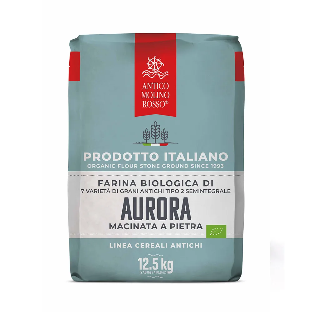 Hot Sale Italian Stone Grinding Organic Soft Wheat Flour For Bread And Biscuits 12.5 Kg Professional Use