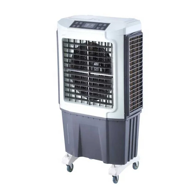 OEM factory price floor standing 60L large water tank swamp commercial industrial air cooler
