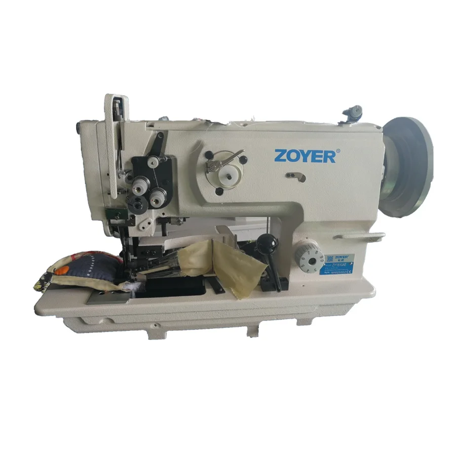 ZY1510AE Single needle large hook lockstitch sewing machine with side cutter mattress quilting machine