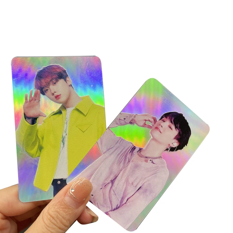 Оптовая продажа Kpop Idol товар Bangtan Boys Love Yourself Tear Laser Photo Card