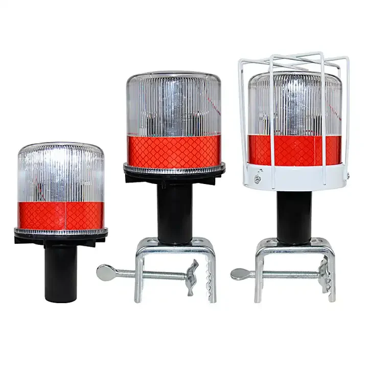 Solar blinker warning light tower crane ship explosion warning light