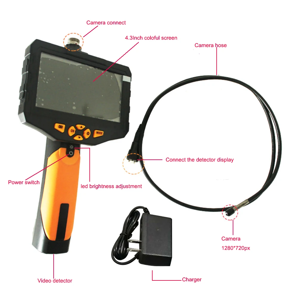Pest Control Tool Video Detector Termite Hazard Monitoring Termite Detection With Camera