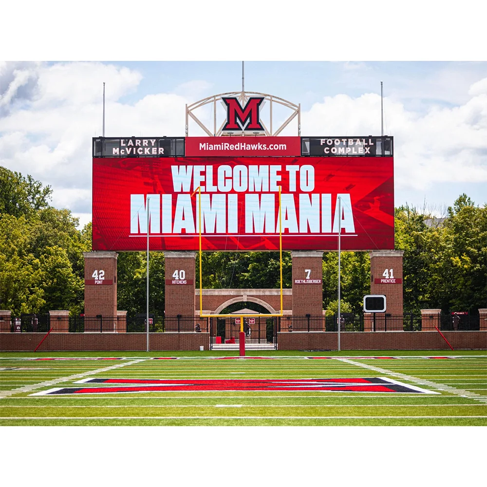 P10 Outdoor High Brightness Stadium Led Display Football Pitch Led Screen Soccer Basketball Filed Led Video Wall