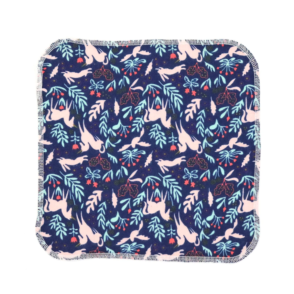 Paperless Towels Roll Washable 100% Cotton Cloth, Reusable Paper Towels - 25 Pack with Durable Cardboard Roll -