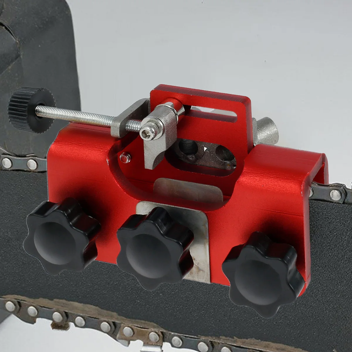 JDSR Portable Chainsaw Sharpener Jig Manual Chainsaw Chain Sharpening For Chain Saws And  Saws With Sharpening Heads