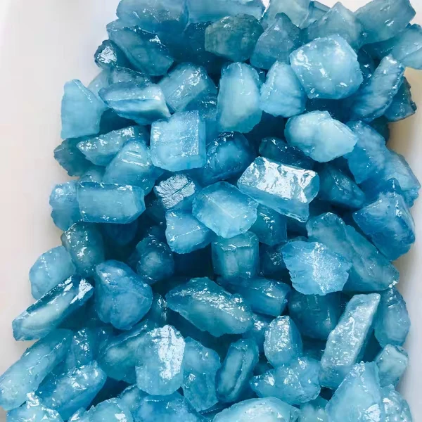 High Quality Blue Aquamarine Crystal Jewelry Gemstone Raw Aquamarine Crystal Stone