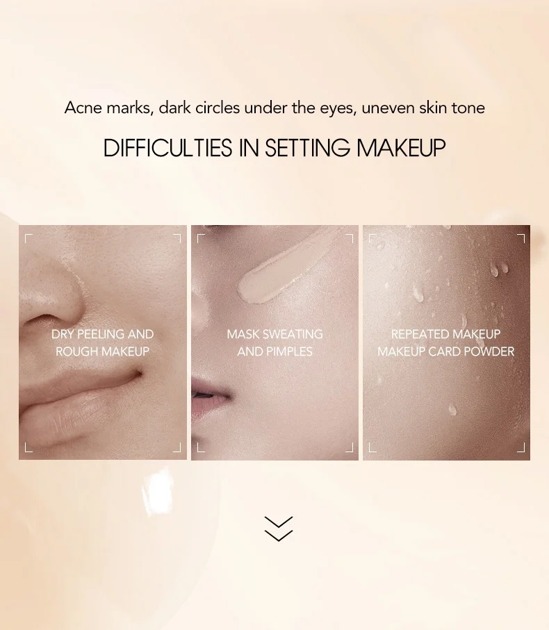 Private Label Hydrating Liquid Foundation Oil Control Concealer Waterproof Makeup Bb Cream Face Powder Foundation For Women