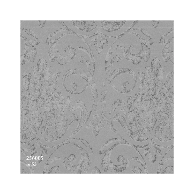 Luxury Wallpaper Postmodern Rococo Flower Damascus Clean Color Living Room Home Decoration