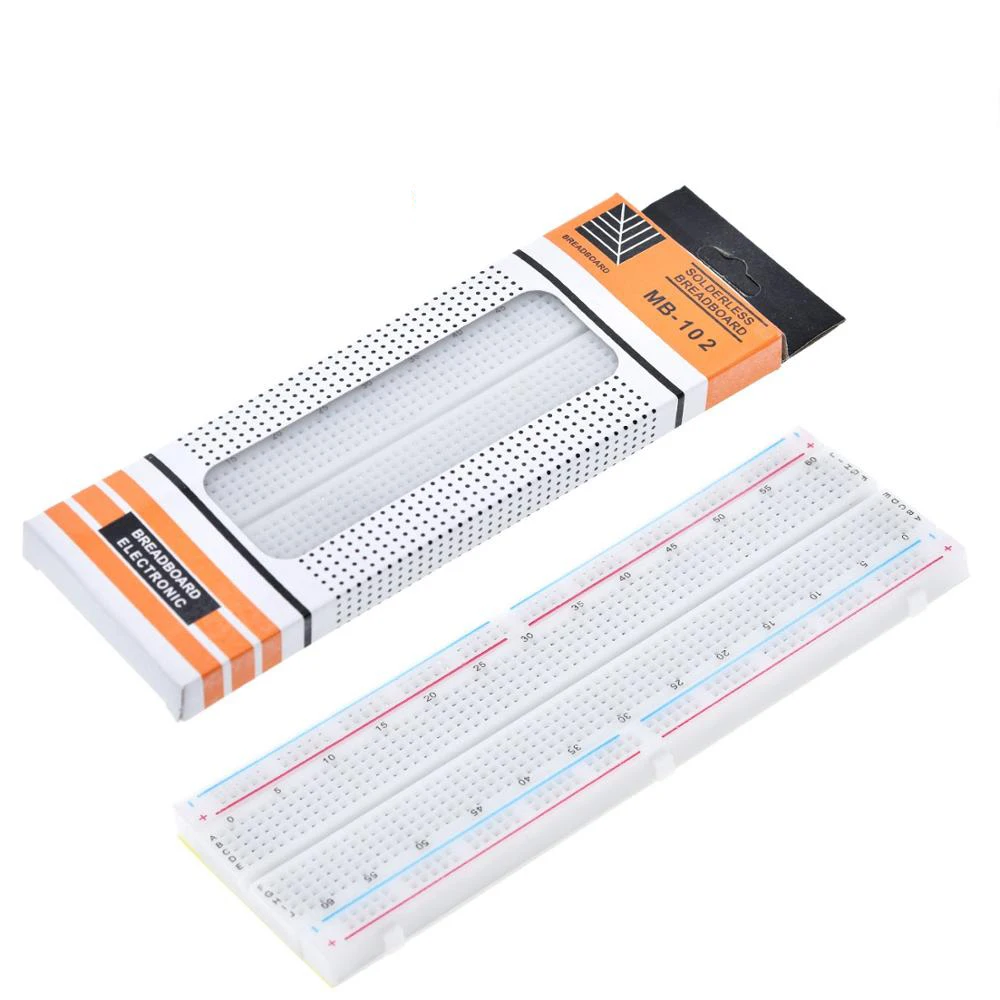 TZT  Breadboard 830 Point PCB Board MB-102 MB102 Test Develop DIY kit nodemcu for raspberry pi 2 lcd High Frequency