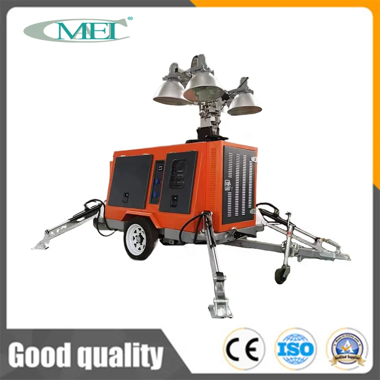 Portable Lighting Tower High Power Mobile Light Tower LED