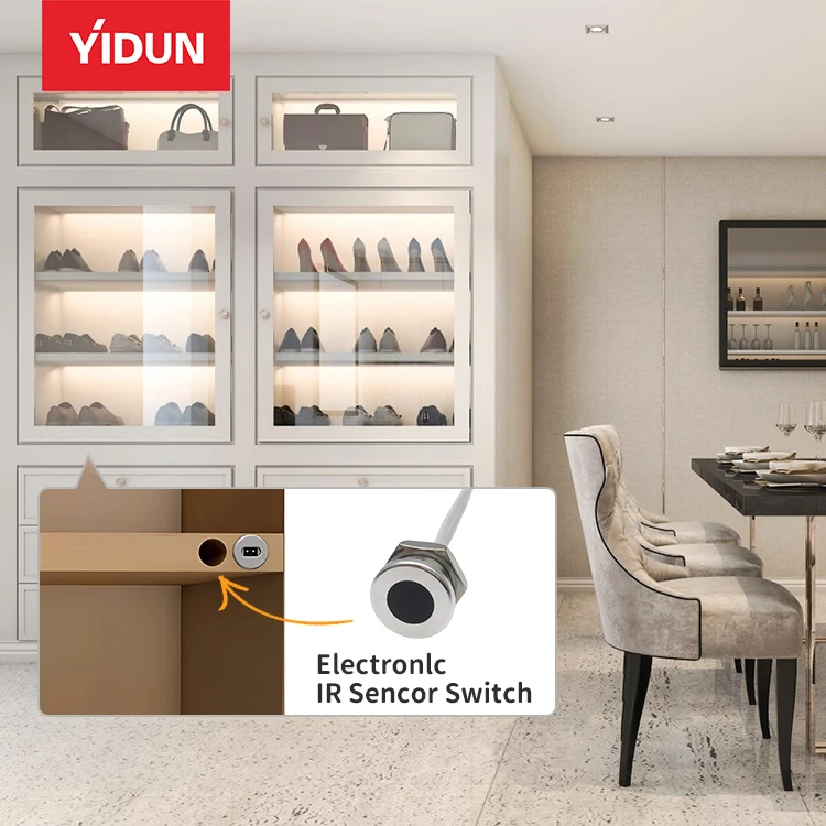 JHL-H211 диммер с электронным ИК датчиком включения/выключения через дверной выключатель