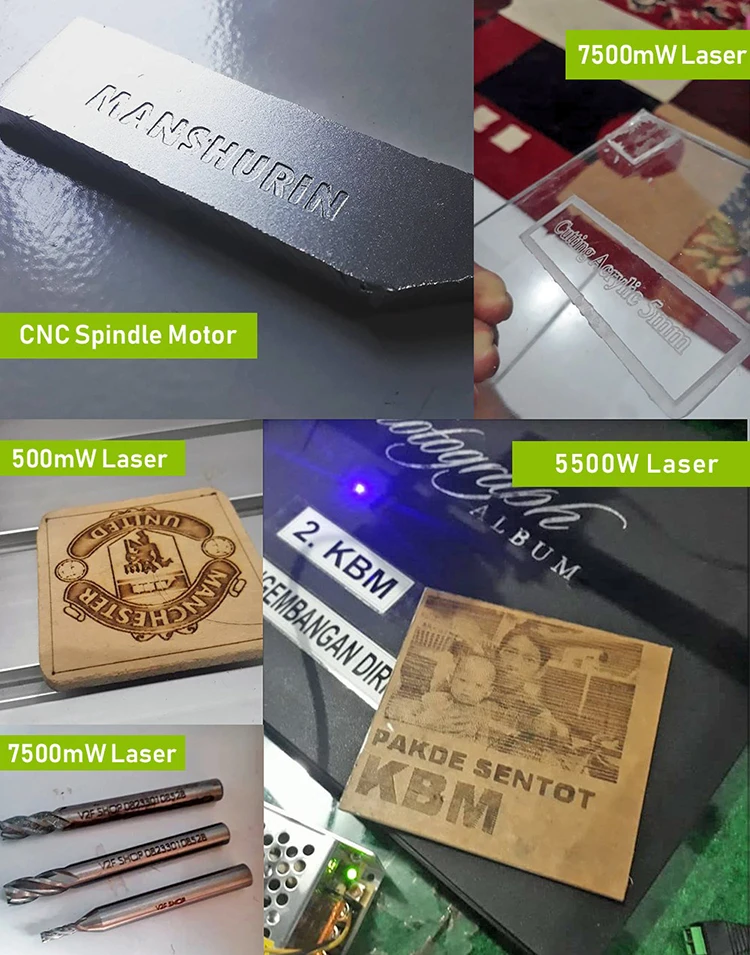 3500mw laser for 3018pro engraving machine