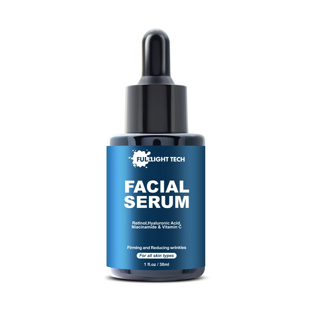 OEM Korean 5 In 1 Facial Serum Glass Bottle Face Cream Skincare Men Eye Essence Oil Vitamin C Serum For Face