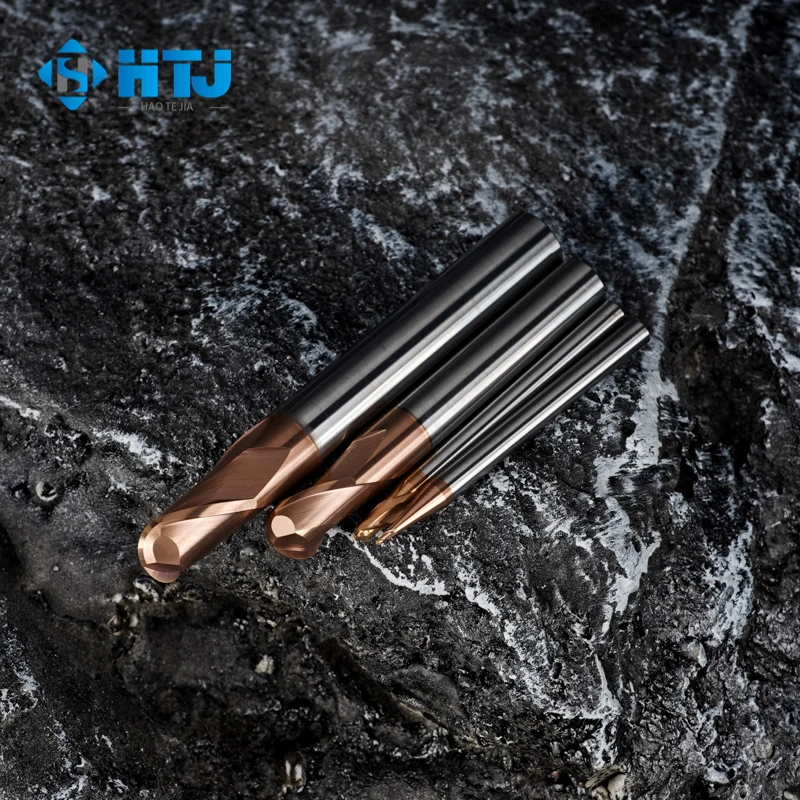 Factory sale large diameter ball end mill cnc carbide end mills cutting