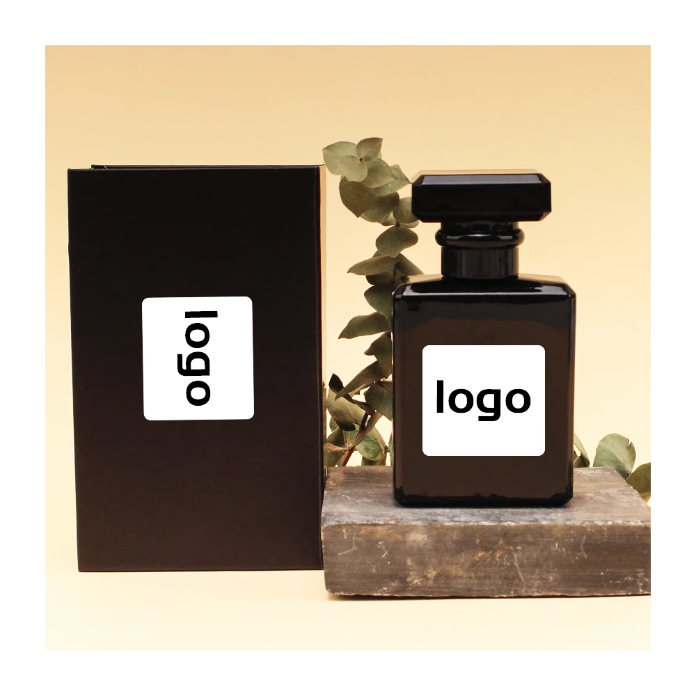 Hot Sale 30ml 50ml Empty Refillable Square Glass Perfume Spray Bottle With Cap