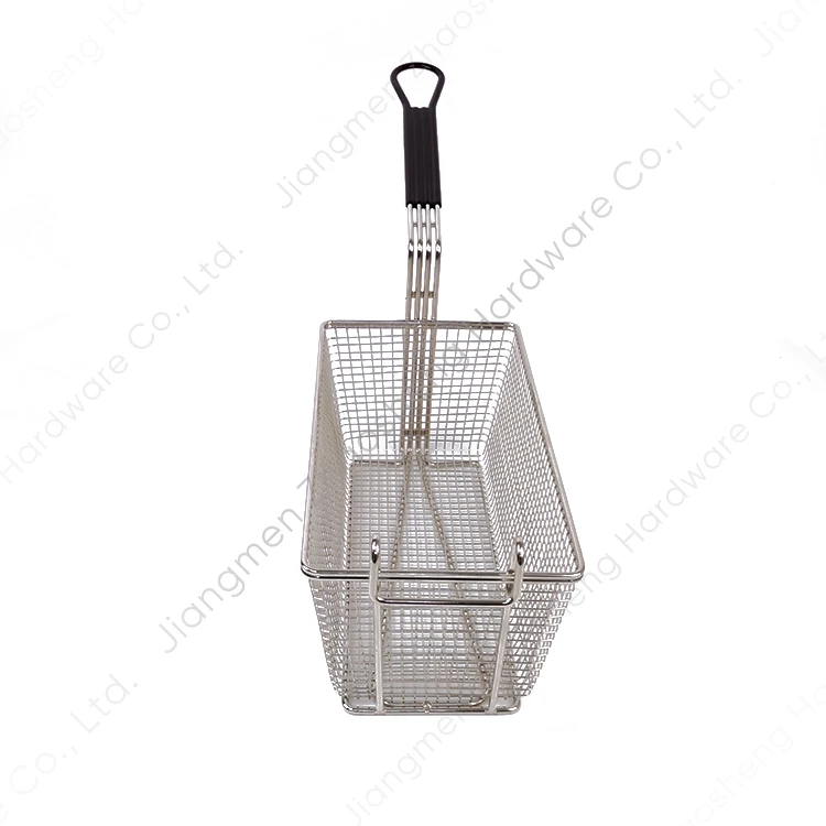 Industrial Custom Wire Mesh Metal Frying Chip Stainless Steel Deep Pressure Fryer Basket For Mcdonalds