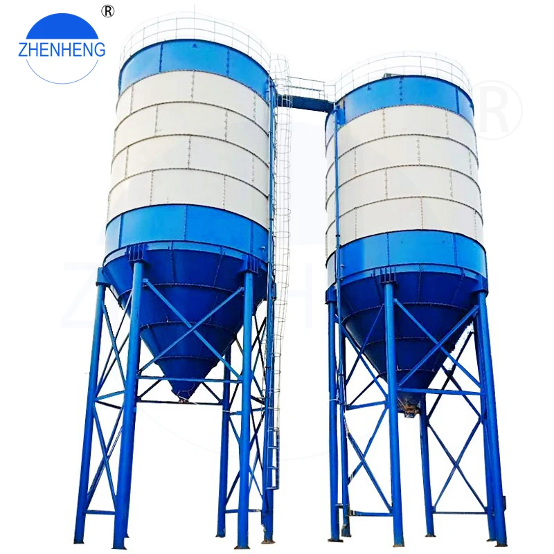 China Bulk Loading Bolted Type Steel Clinker Silos Assemble Bolt Together 100 Ton Integrated Cement Storage Silo Combined