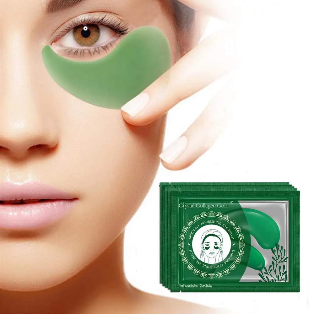 Oem/odm под антивозрастной гиалуроновой кислотой для увлажнения и уменьшения темных кругов, цветные патчи для глаз